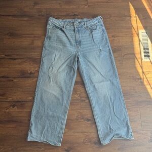 Old Navy Women's Light Blue Flare Jeans